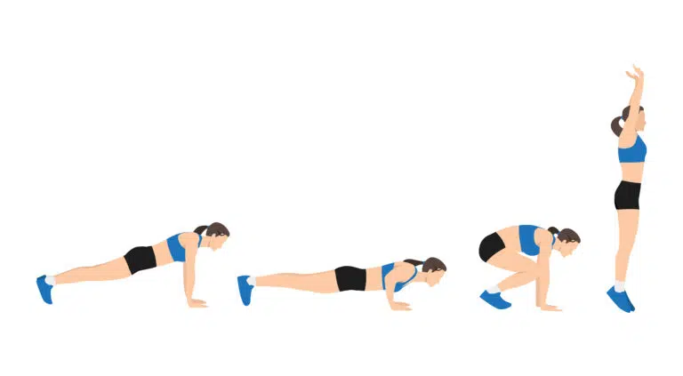 CARDIO-TRAINING 35 burpee