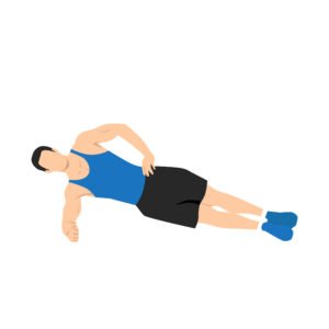 Planche latérale abdominaux