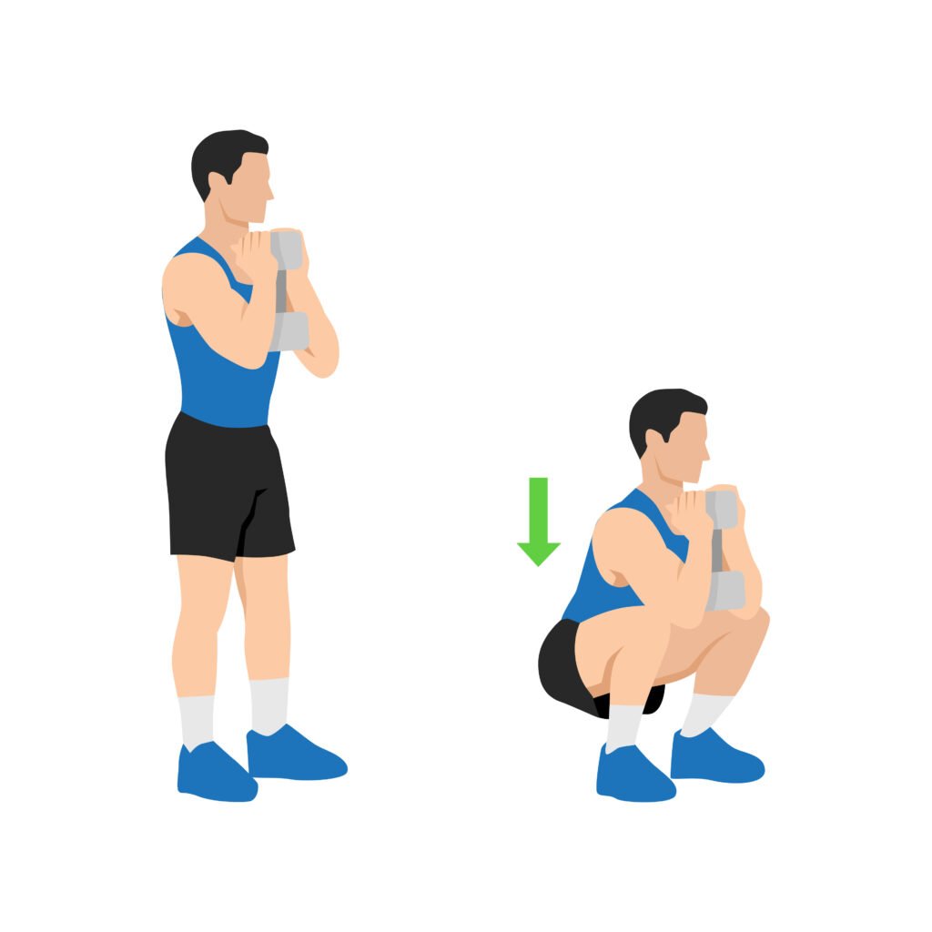 gobelet squat