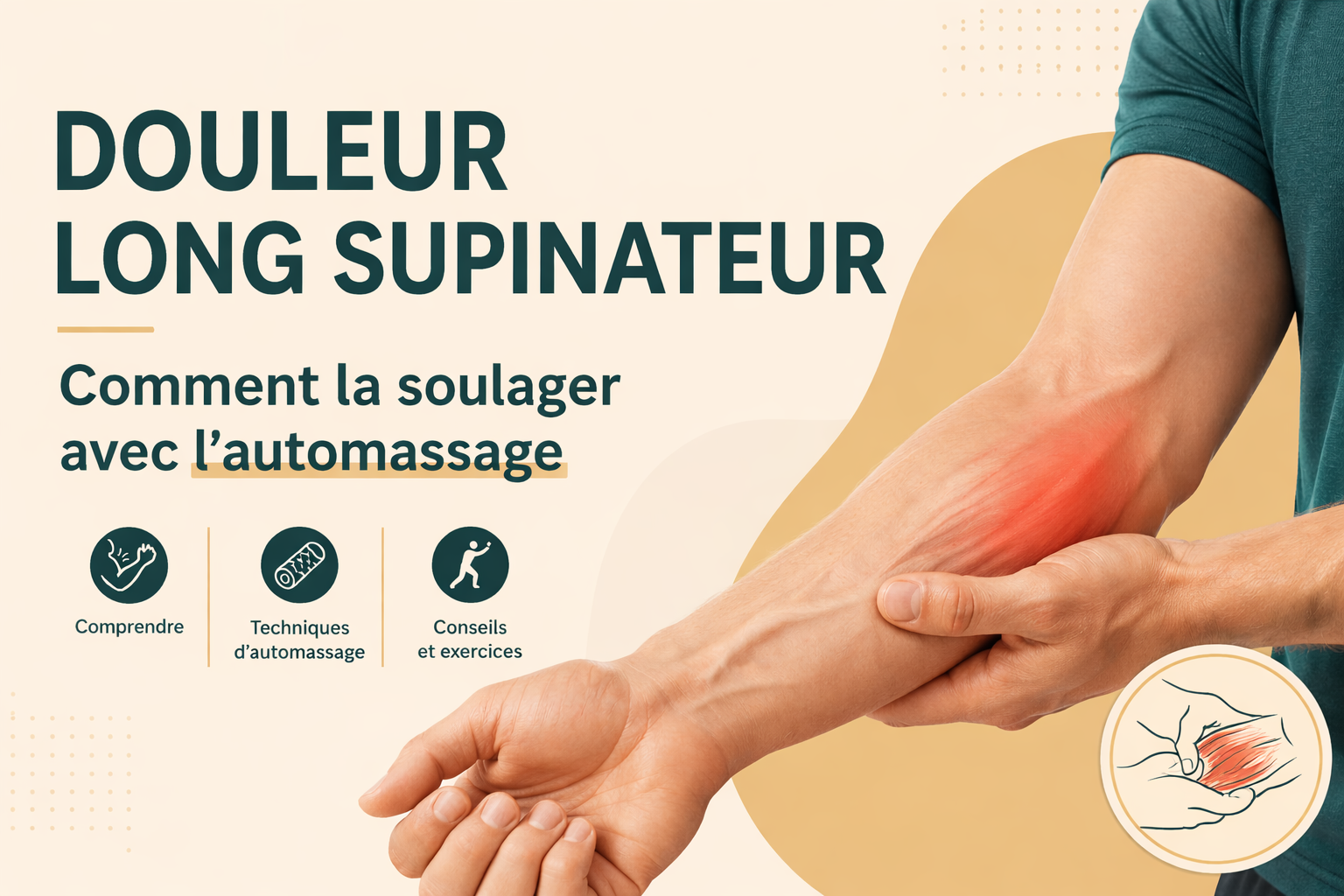 Douleur long supinateur