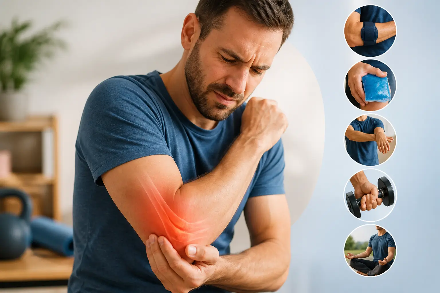 Que faire en cas de tendinite du coude : 5 gestes immédiats