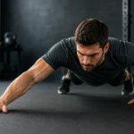 Triceps 9 archer push up