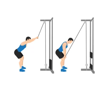 Tirage bras tendus : isoler le dos sans les biceps
