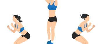 Squat sauté avec rotation à 180° : technique, muscles et progression