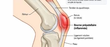 Bursite du genou : comment la soigner ?