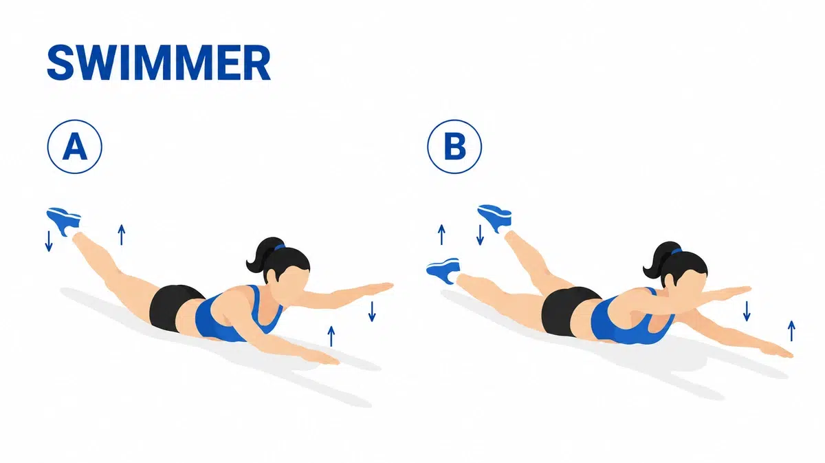 exercice swimmer