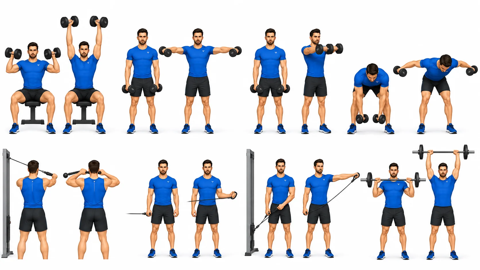 Programme de musculation des épaules